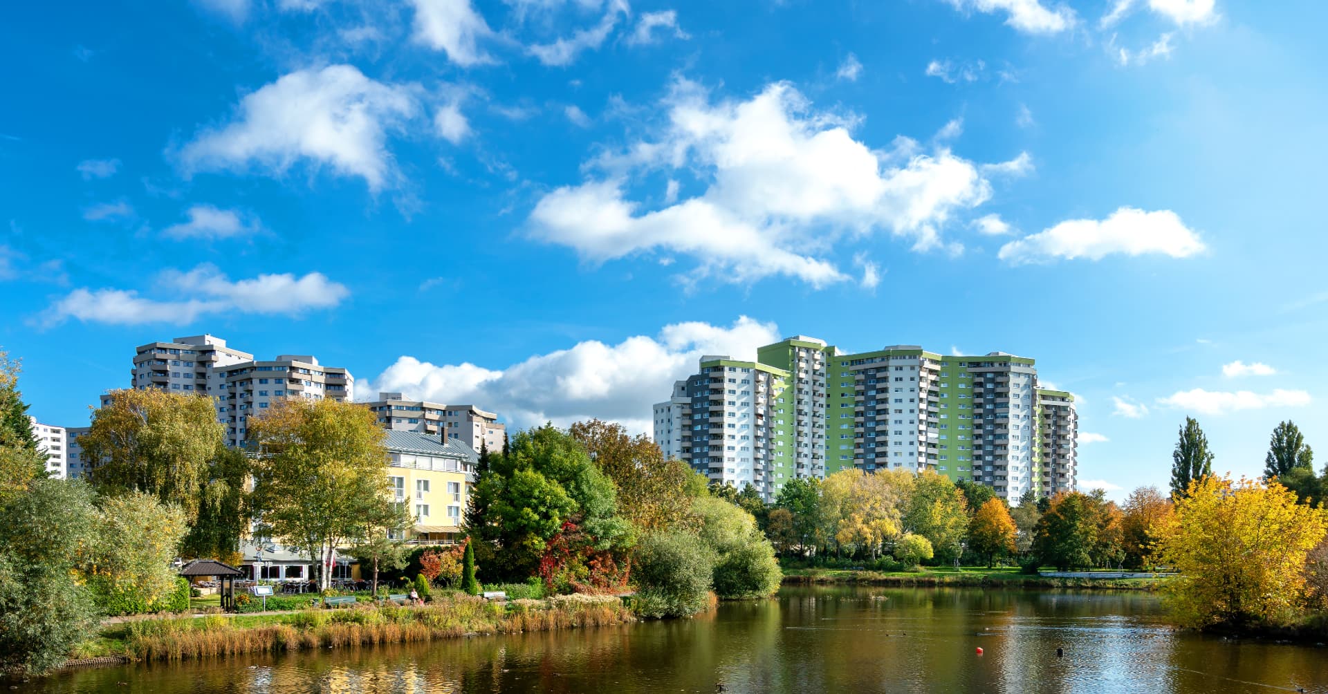 Stadtansicht von Berlin-Reinickendorf
